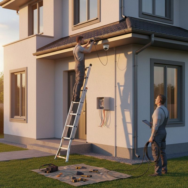 Local Outdoor Security Camera Installation pros at work