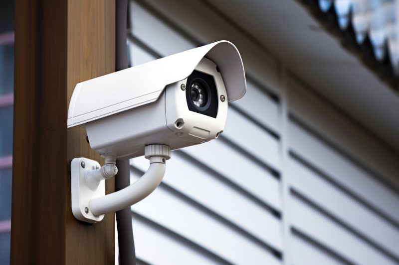 Outdoor Security Camera Installation